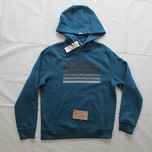 Cinch Youth Boy's Long Sleeve Fleece Logo Graphic Pullover Hooded Sweatshirt Tea